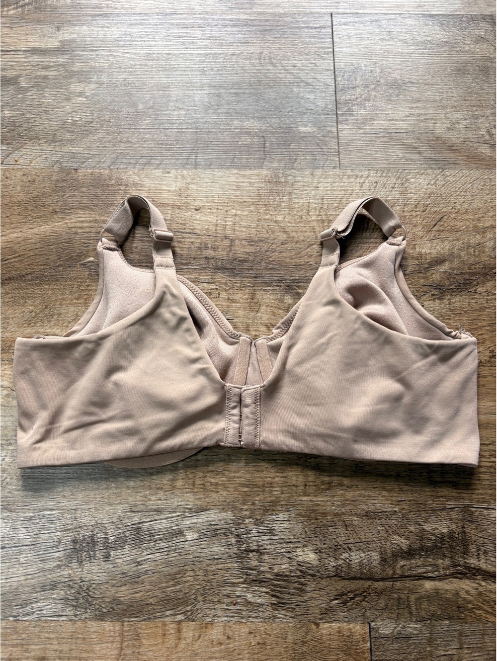 Curvation Nude Beige Underwire Bra Size 40D Comfortable Supportive Full Coverage - Picture 2 of 3